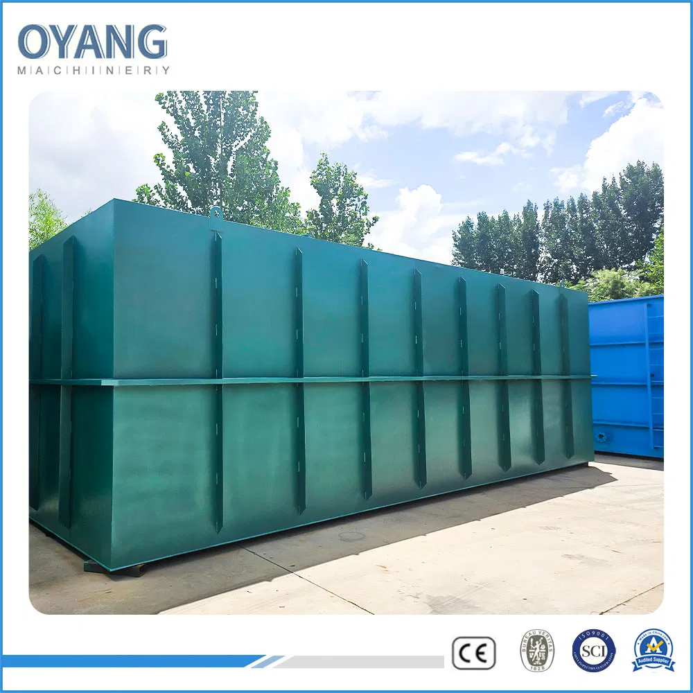 Packaging of The Biological Treatment System of The Wastewater Treatment Plant