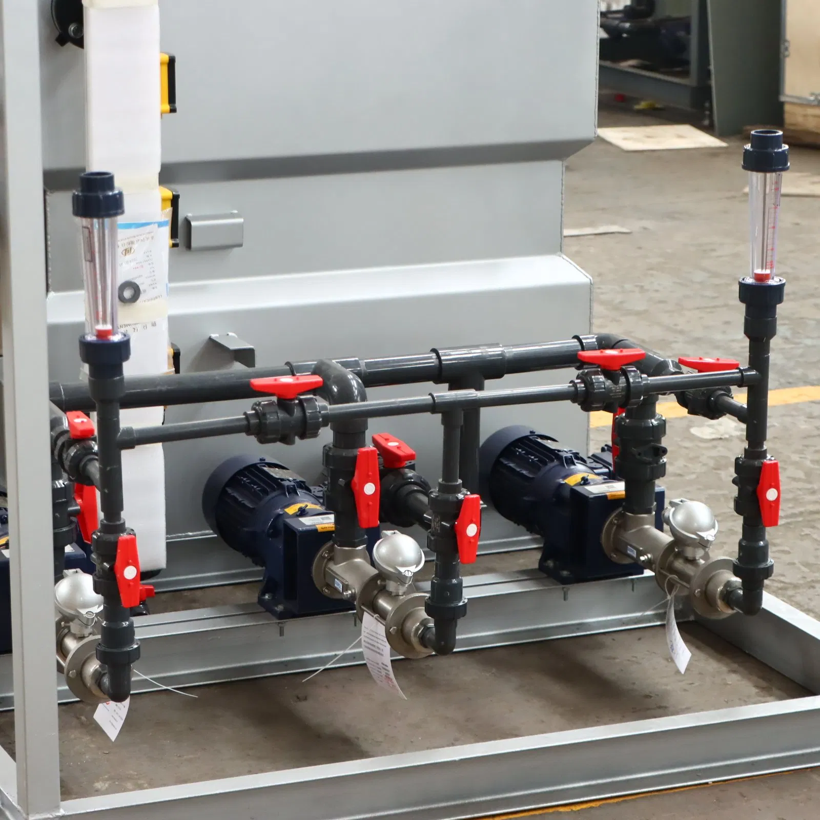 Intelligent Chemical Dosing System with PLC Control and Alarm