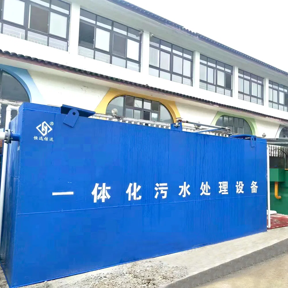 Compact AO Biological Treatment Plant Containerized Mbr Integrated Wastewater Treatment System