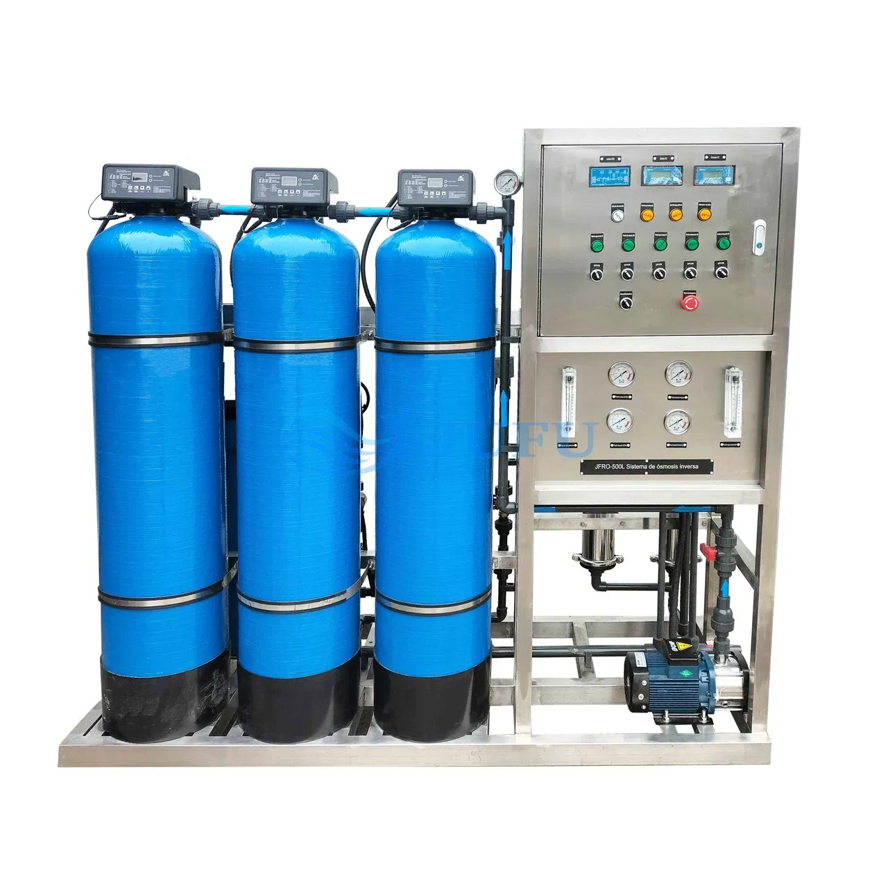 500lph Water Filter Machine Water Purification System RO Water Treatment Reverse Osmosis System for Commercial Use Factory Price