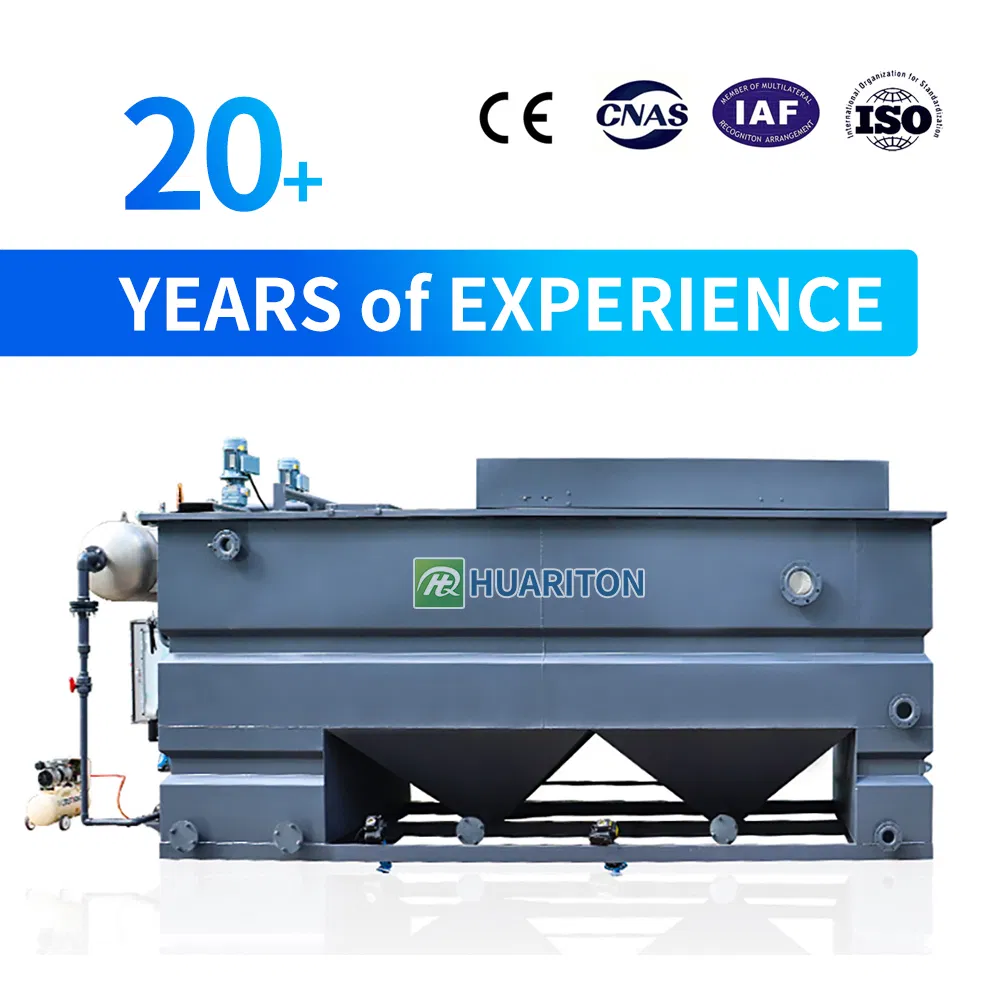 High Efficiency Dissolved Air Flotation Daf System for Industrial Wastewater Treatment