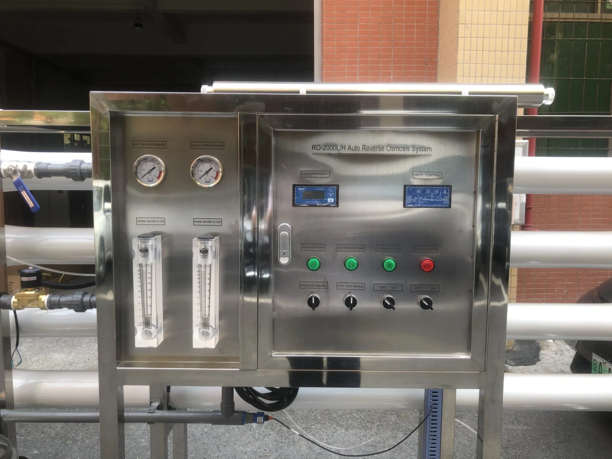 Manufacturer Reverse Osmosis Equipment 2tph RO Water System Industrial Water Treatment System