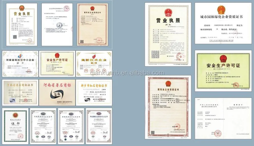 Certifications