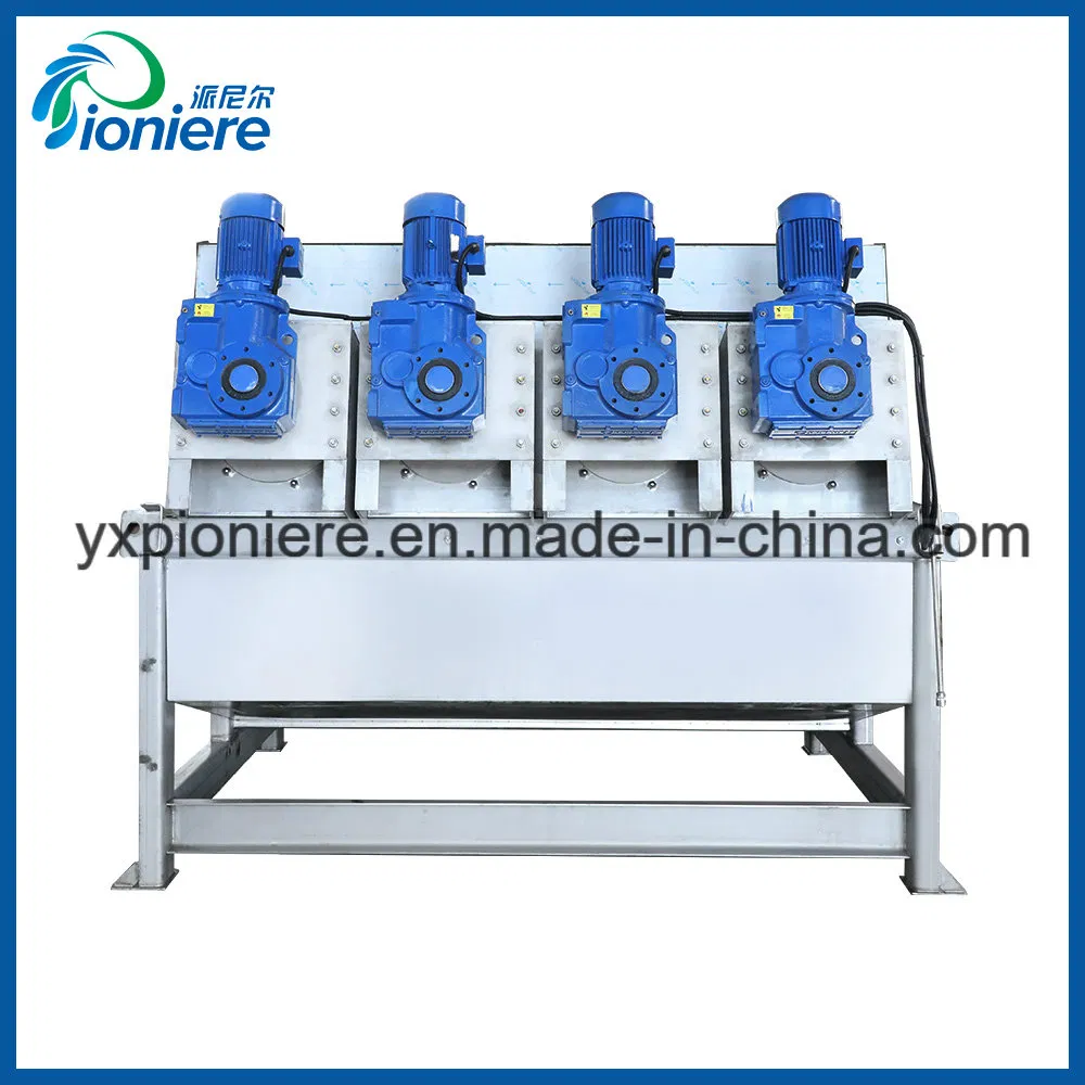 Screw Type Sludge Treatment System for Thickening Domestic Waste Water
