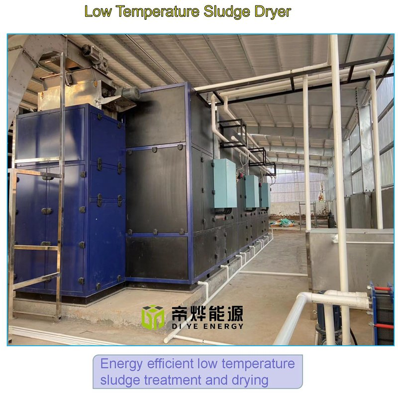 Industry Plants Sludge Drying Machine System for Drying Slurry