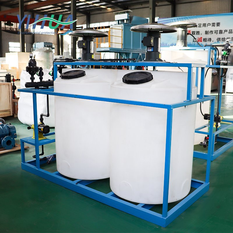 Automatic Chemical Dosing Pump System for Wastewater Treatment Plant