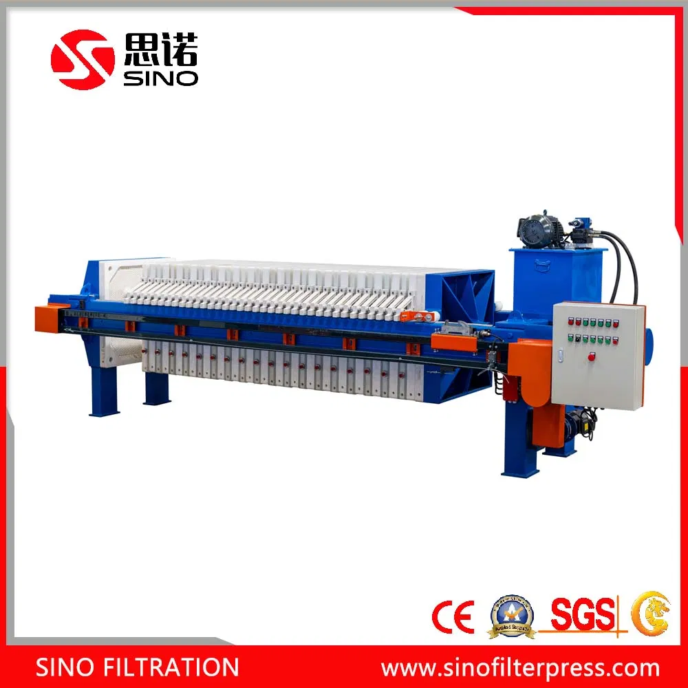 Filter Press System for Sludge Treatment