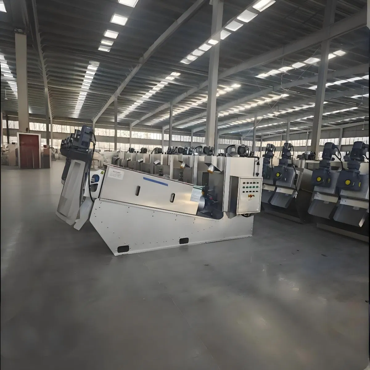 High Performance Screw Press Sludge Dewatering Equipment for Sludge