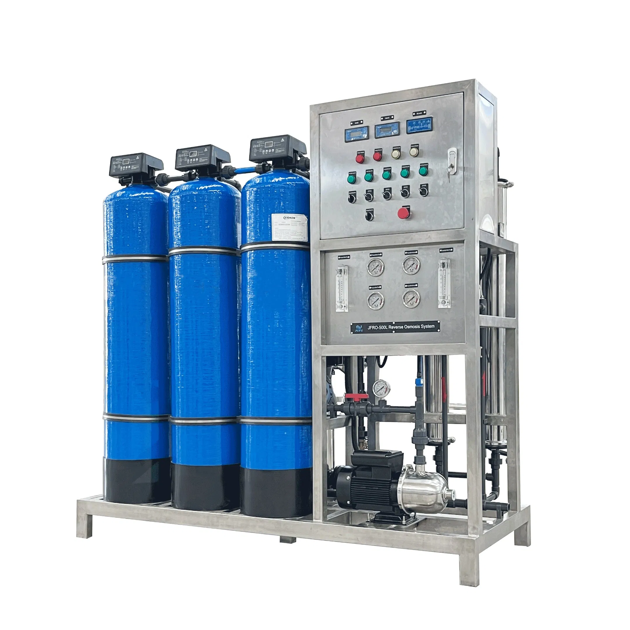 500lph Water Filter Machine Water Purification System RO Water Treatment Reverse Osmosis System for Commercial Use Factory Price