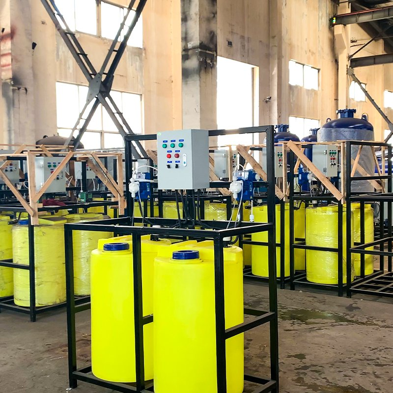 Chemical Powder Chemical Mixing System Chemical Feeding System