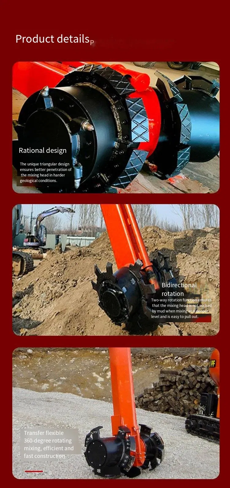 Soil Solidification System Waste Solidification and Stabilization