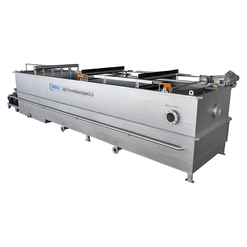 Dissolved Air Flotation System That Instead of Air Dissolving Tube, Hydro Cyclone Technology Is Used to Dissolve Air in Water with Ratio of 1: 1