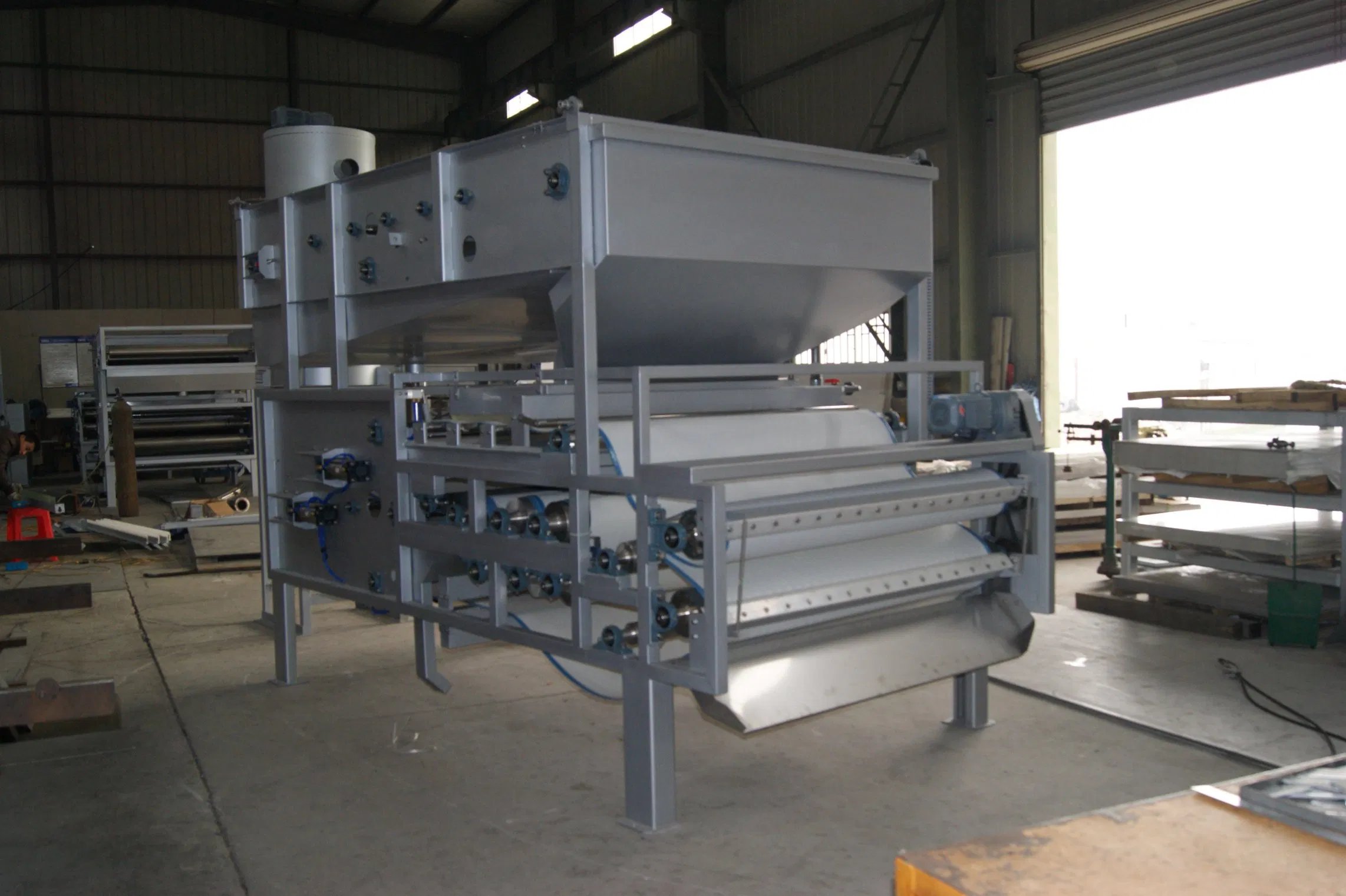 High-Performance Belt Dewatering System for Efficient Sludge Management