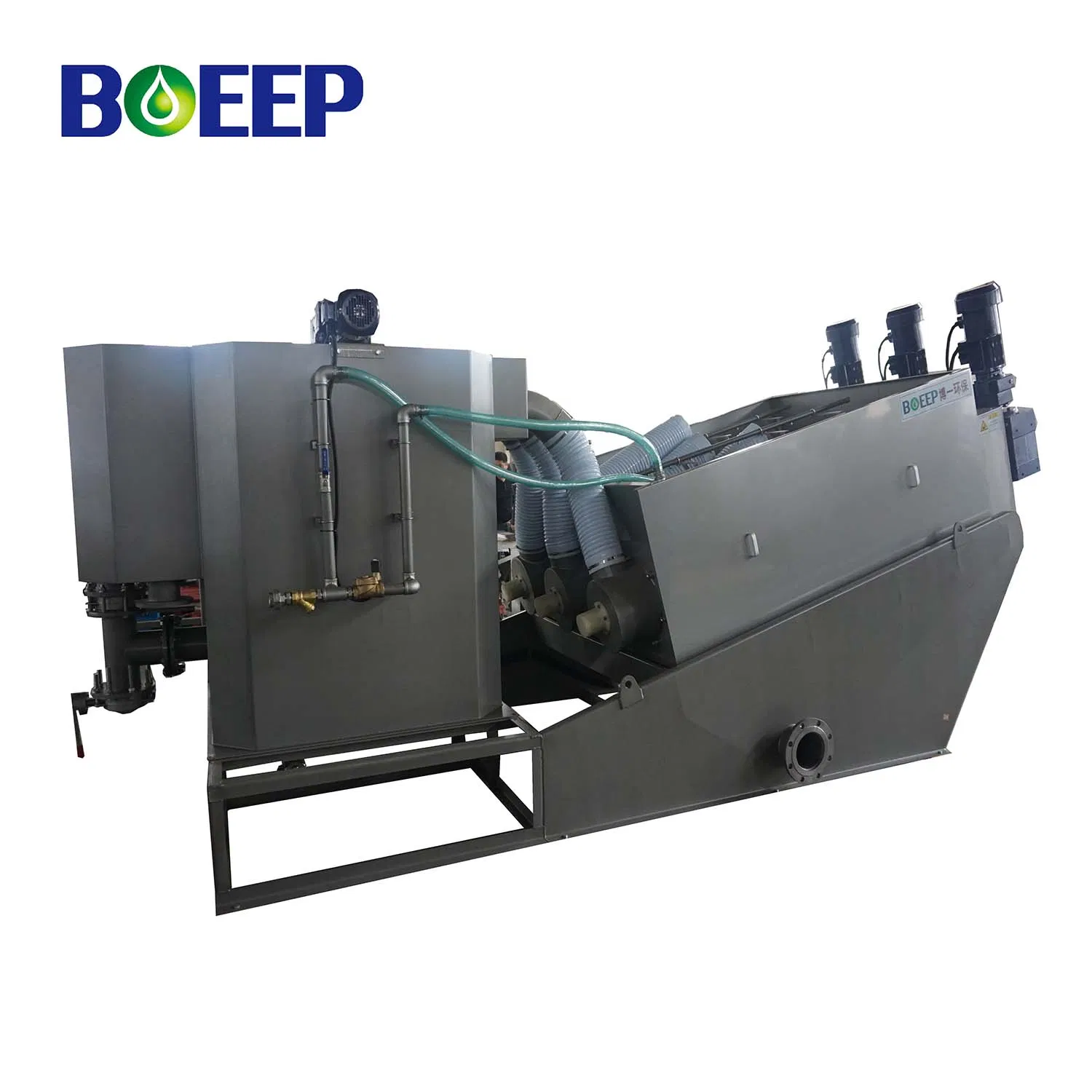Water Treatment Process Sludge Dewatering System with Good Thickening Methods