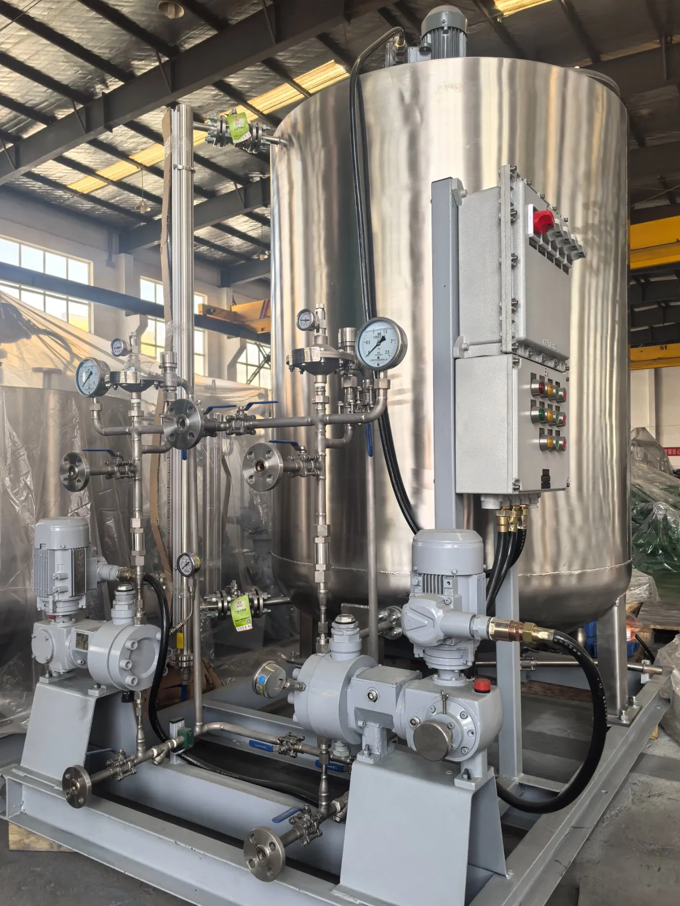 Customized Automatic Dosing Device Industrial Polymer Dosing Skid System