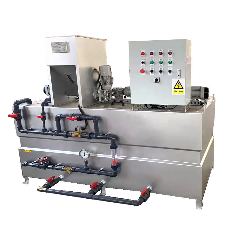 Sludge Dewatering Feeding Medicines Chemical Treatment Polymer Dosing System