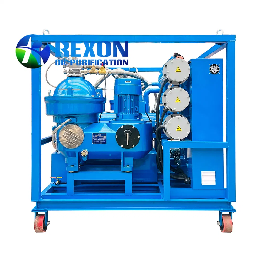 Rexon Centrifuge Separator, Industrial Oil Filter, Sludge Removal System for Cutting Oil Purification, 9000lph