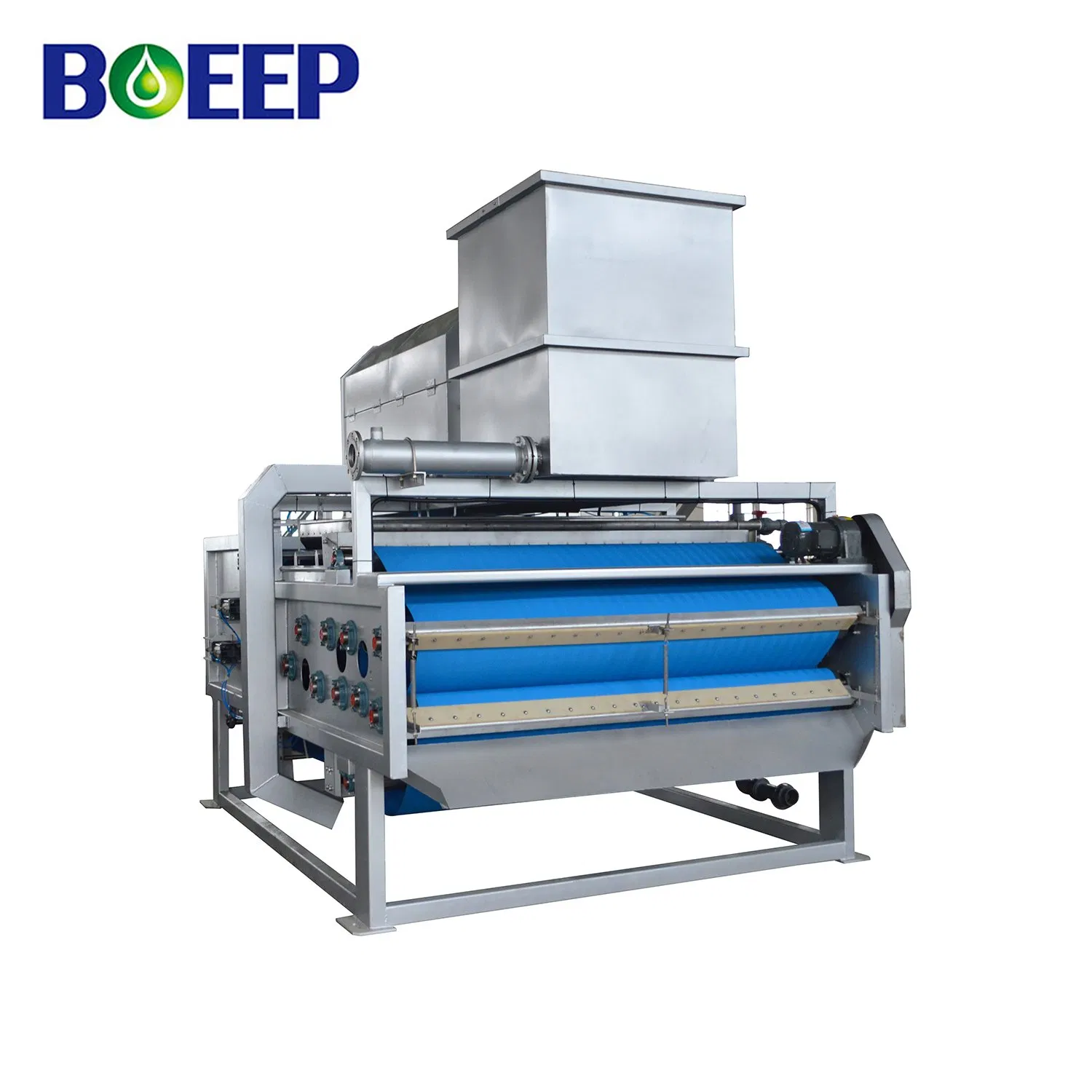 Sewage and Wastewater Sludge Handling System Mechanical Belt Filter Press