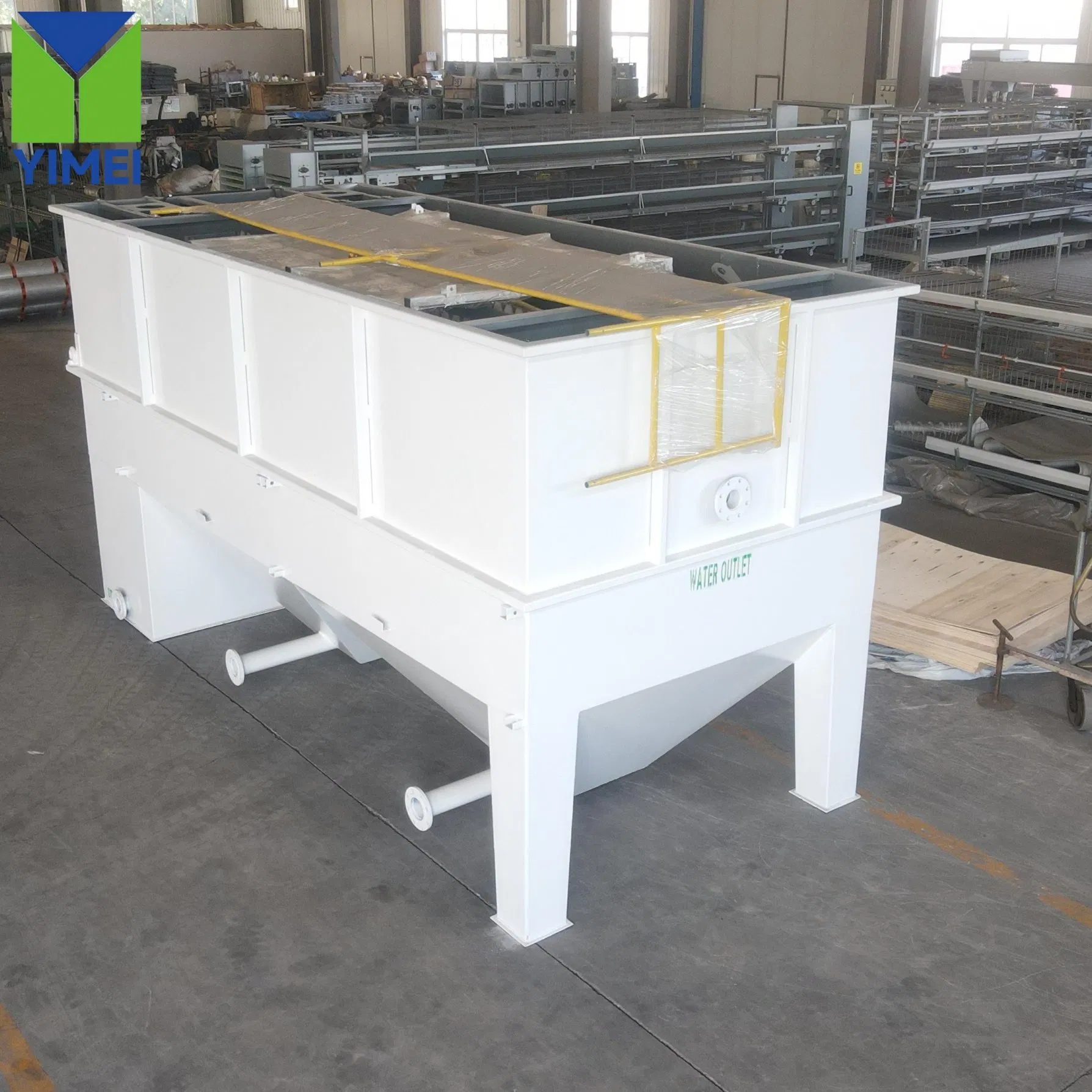 Hot Sale 5m3/H-500m3/H Pre Treatment Lamella Clarifier Sludge Thickening System with Inclined Plate Clarifier for Solid Liquid Separator