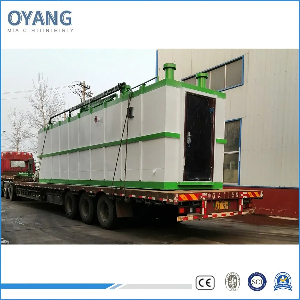 Integrated/Compact Sewage/Wastewater Treatment System with Aao/Mbbr/Mbr/Membrane/UV Disinfection for Municipal/Domestic/Industrial/Hospital Effluent Plant