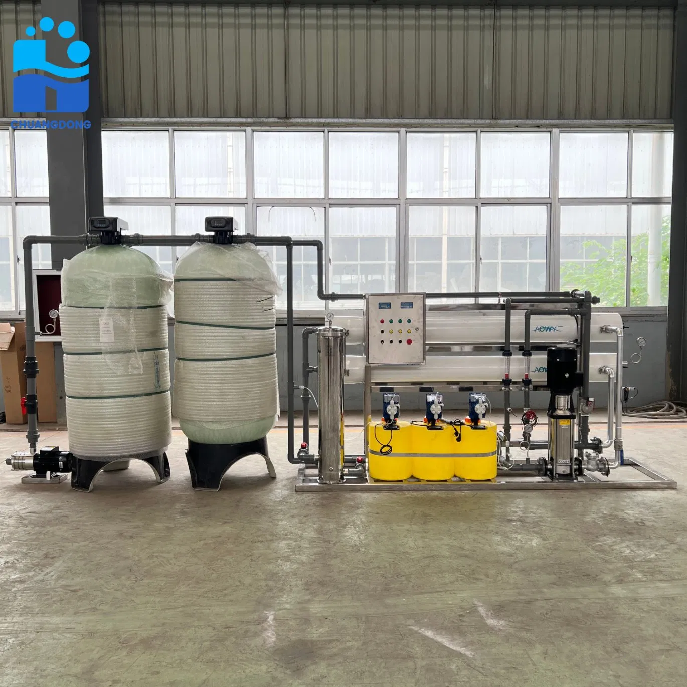 Customized Capacity Reverse Osmosis RO System with Reverse Osmosis System Use High Quality for Water Treatment RO Water System