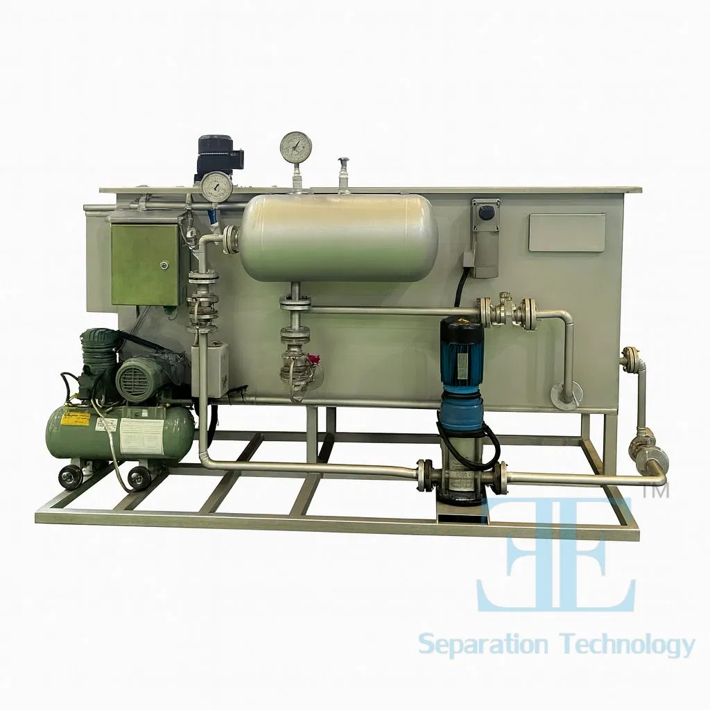 High Quality Test Dissolved Air Flotation Daf System Filter Remove Oil Grease for Laboratory