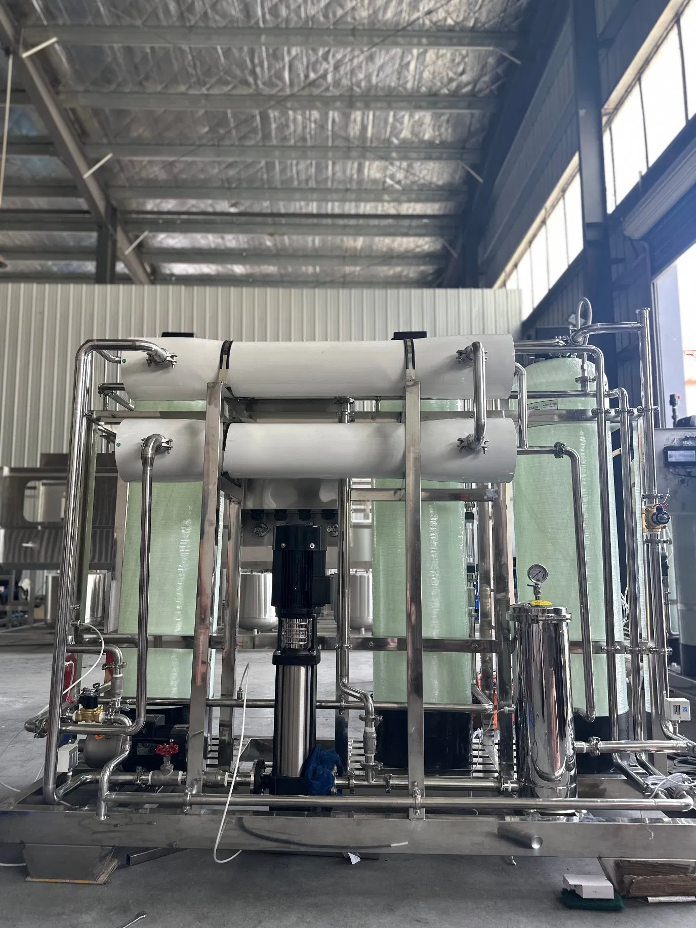 1000lph 2000lph RO Water Treatment Plant Drinking Water Treatment System Reverse Osmosis Water Purifier