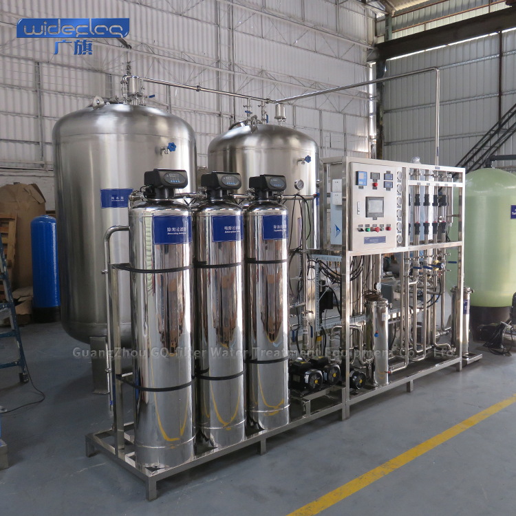 0.5t EDI 500lh Ultrafiltration Membrane Filter Water Purifier Machine Water Treatment UF Filtration System