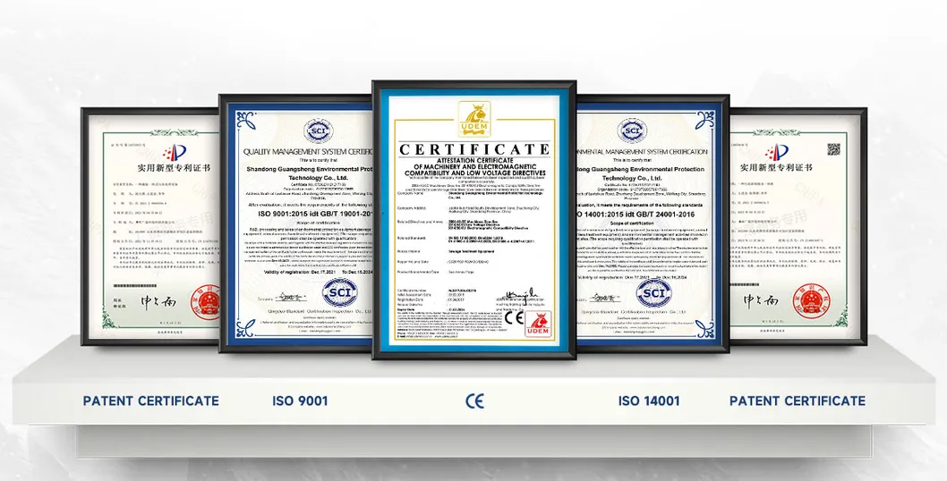 Certifications