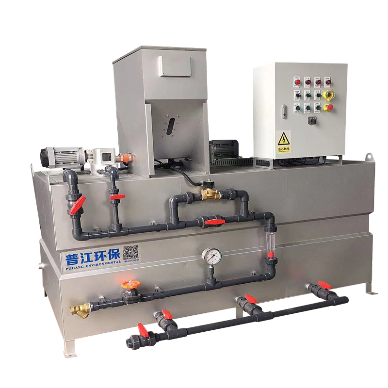 Feeding Medicines Chemical Treatment Polymer Dosing System