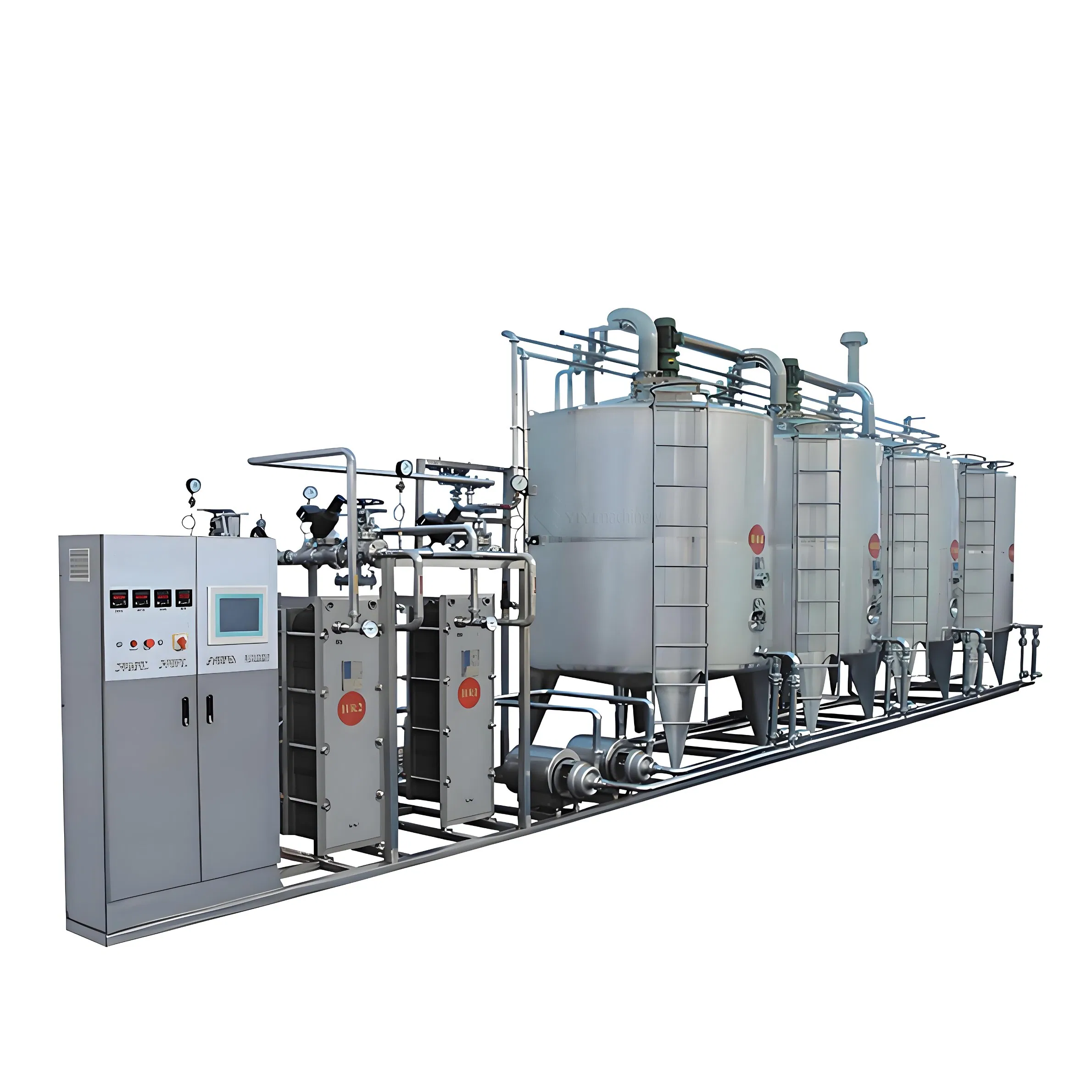 Food Grade Beverage Production Line CIP System