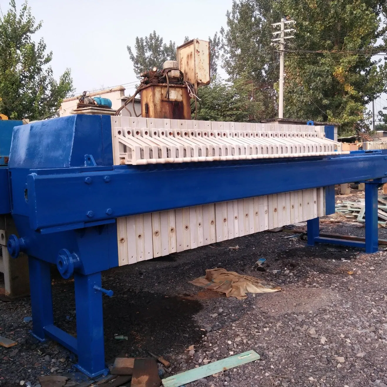 Advanced Chinese Automatic Filter Press System for Medical Water Purification