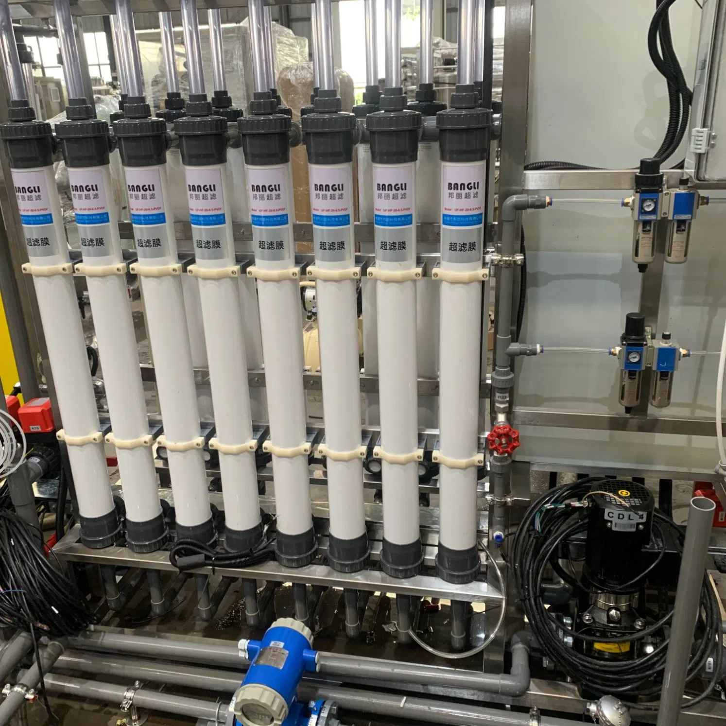 Industrial Ultrafiltration UF System 3000lph - Wastewater Membrane Filtration Treatment Plant