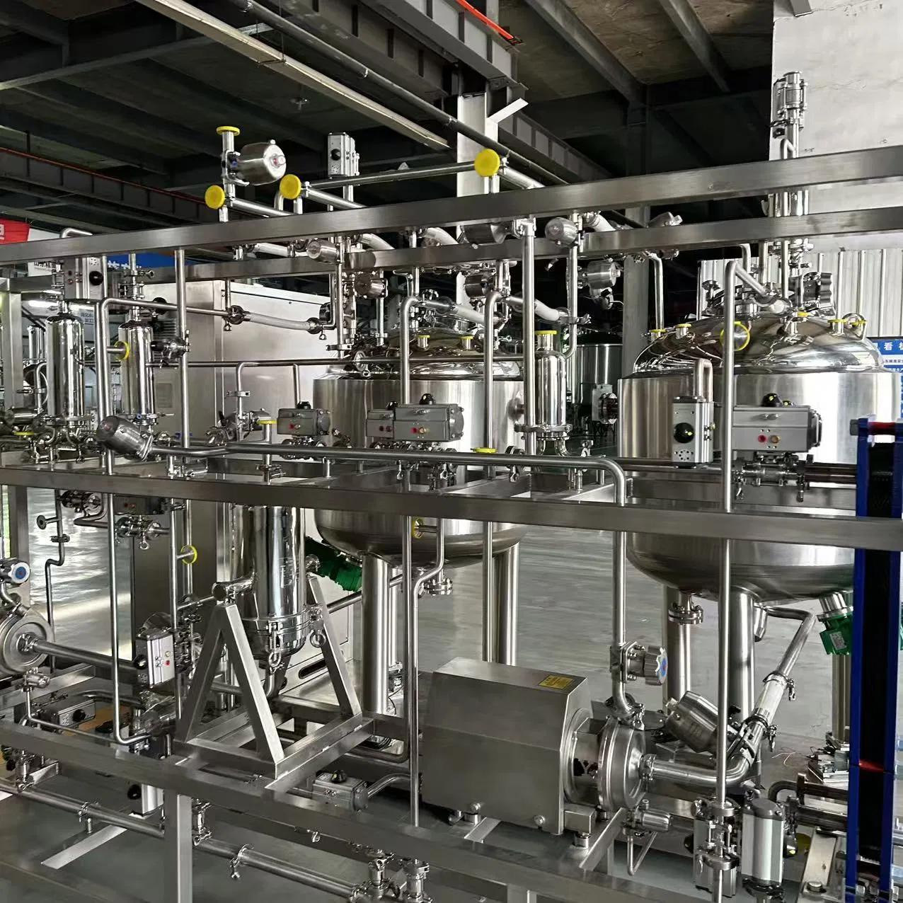 a Automated and Sterile Precision Liquid Dosing and Mixing System