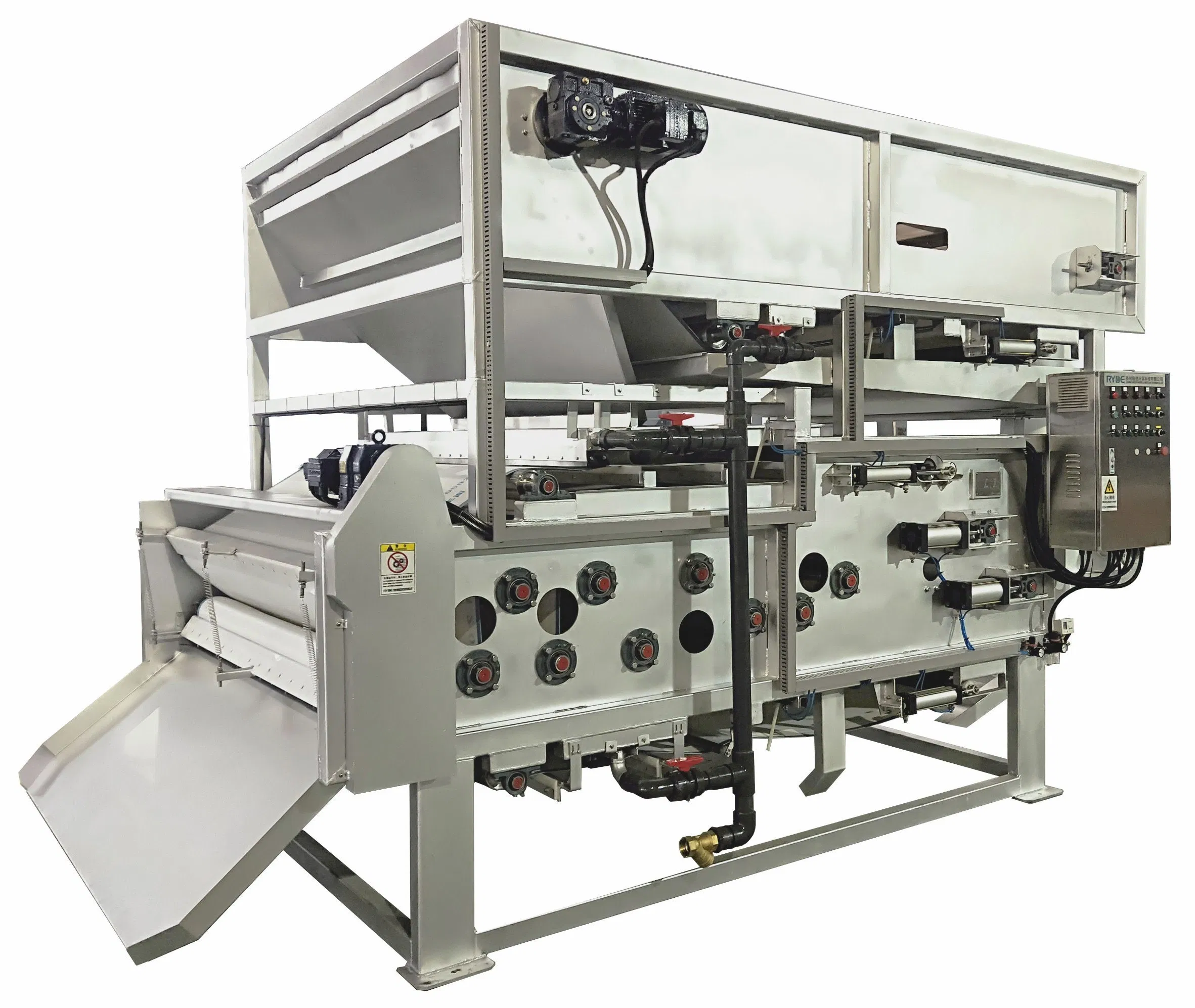 Advanced Sludge Dewatering System for Industrial Water Treatment