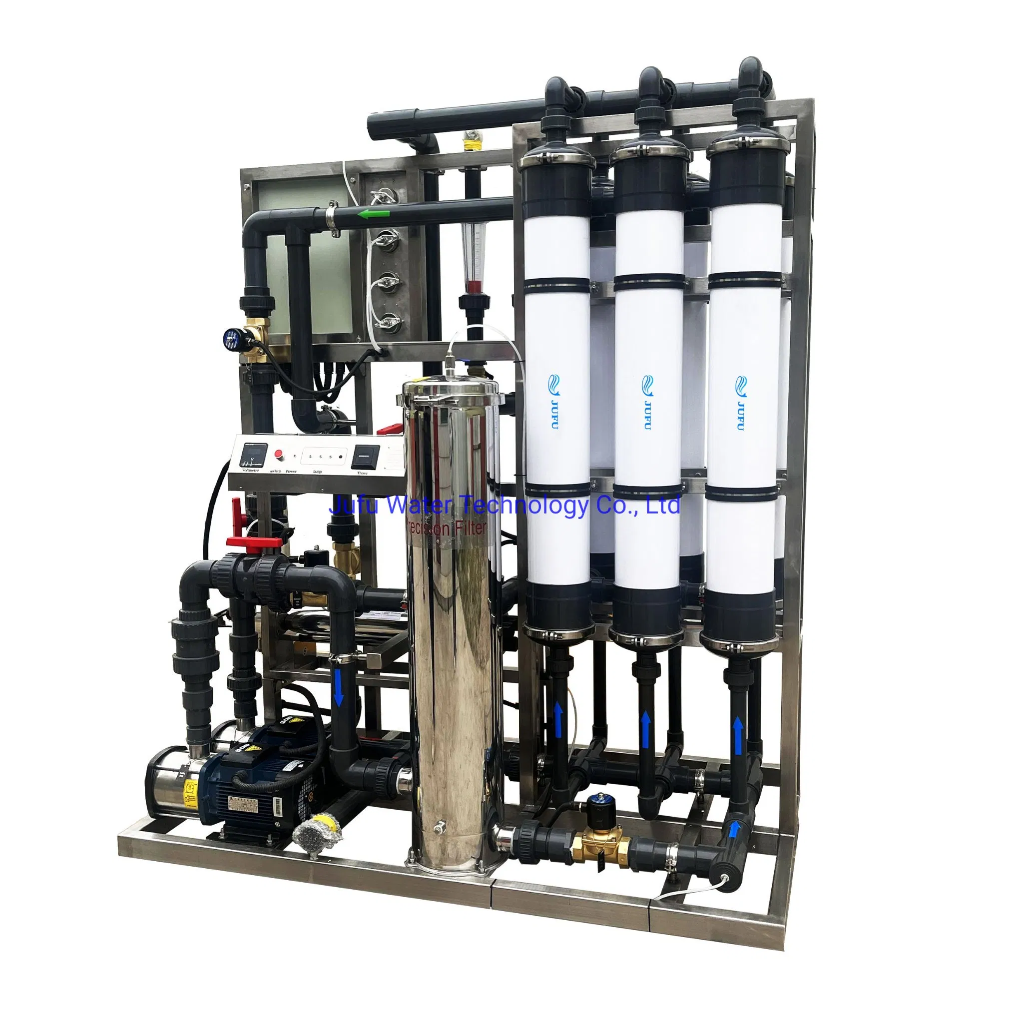 6000liters Per Hour UF System Ultra Filtration Water Treatment PVDF UF Membrane