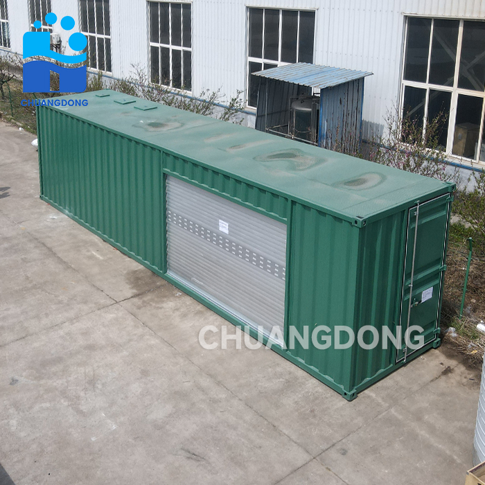 18tph Containerized Reverse Osmosis System for Tap/Borehole/Well Water Treatment Supplier