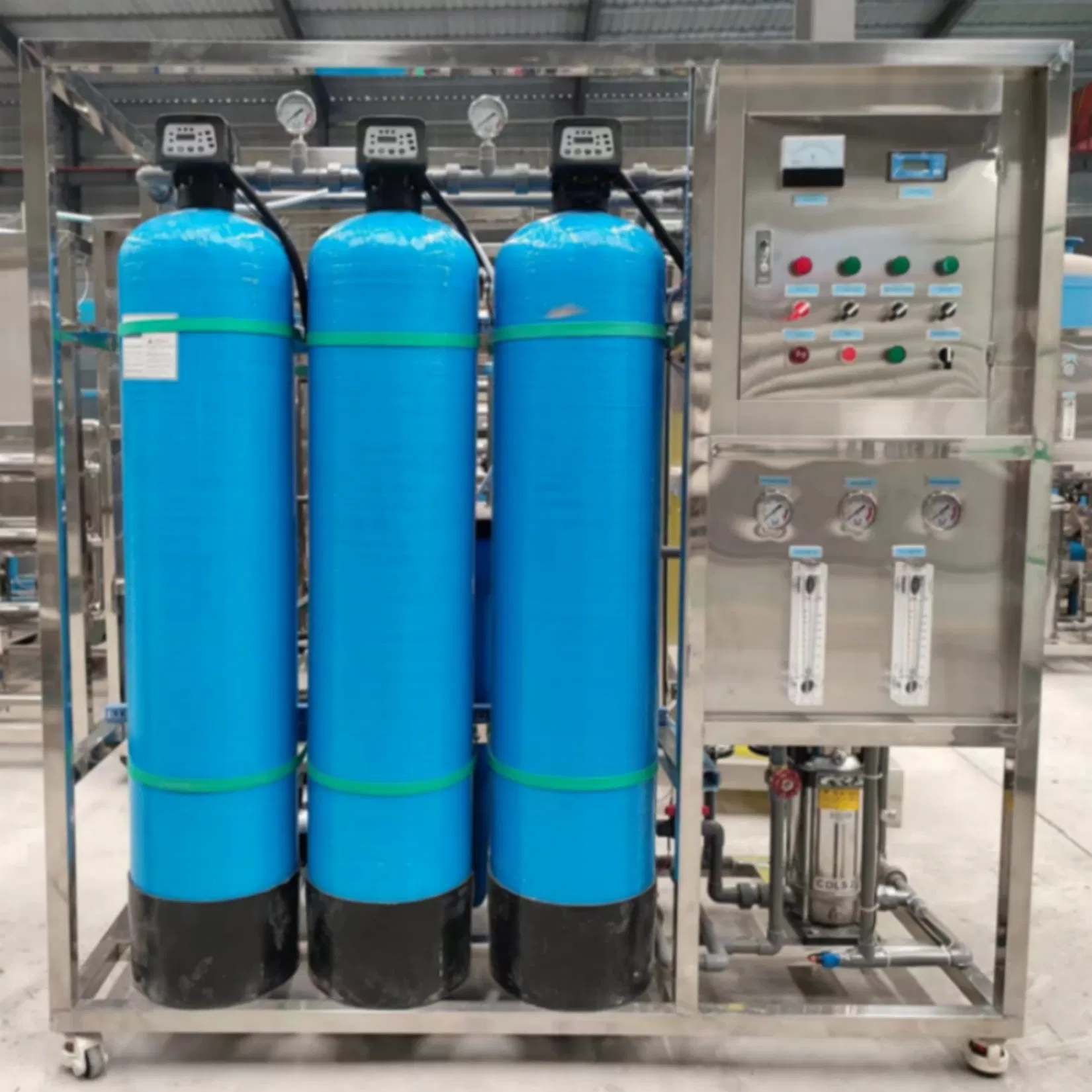 Advanced Brackish Water Reverse Osmosis System with Antiscalant Dosing