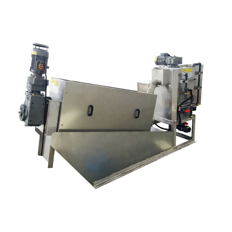 Special Sewage Dewatering Equipment for Glass Fiber Plant Volute Sludge Dewatering Machine