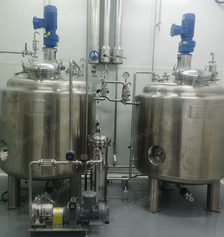 Automatic Liquid Oral Drugs Preparation Dosing System for Pharma Factory