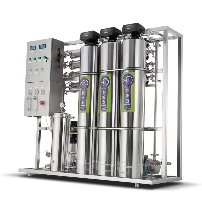 Water Treatment System with Reverse Osmosis 1000L/H RO Water System