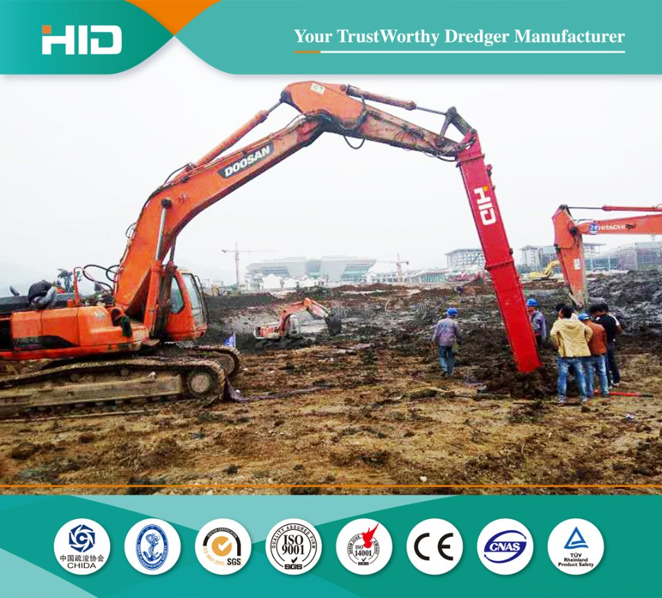 National Patented Soil Mixing Tool and Arm Processor Sludge Solidification System with Power Mixer