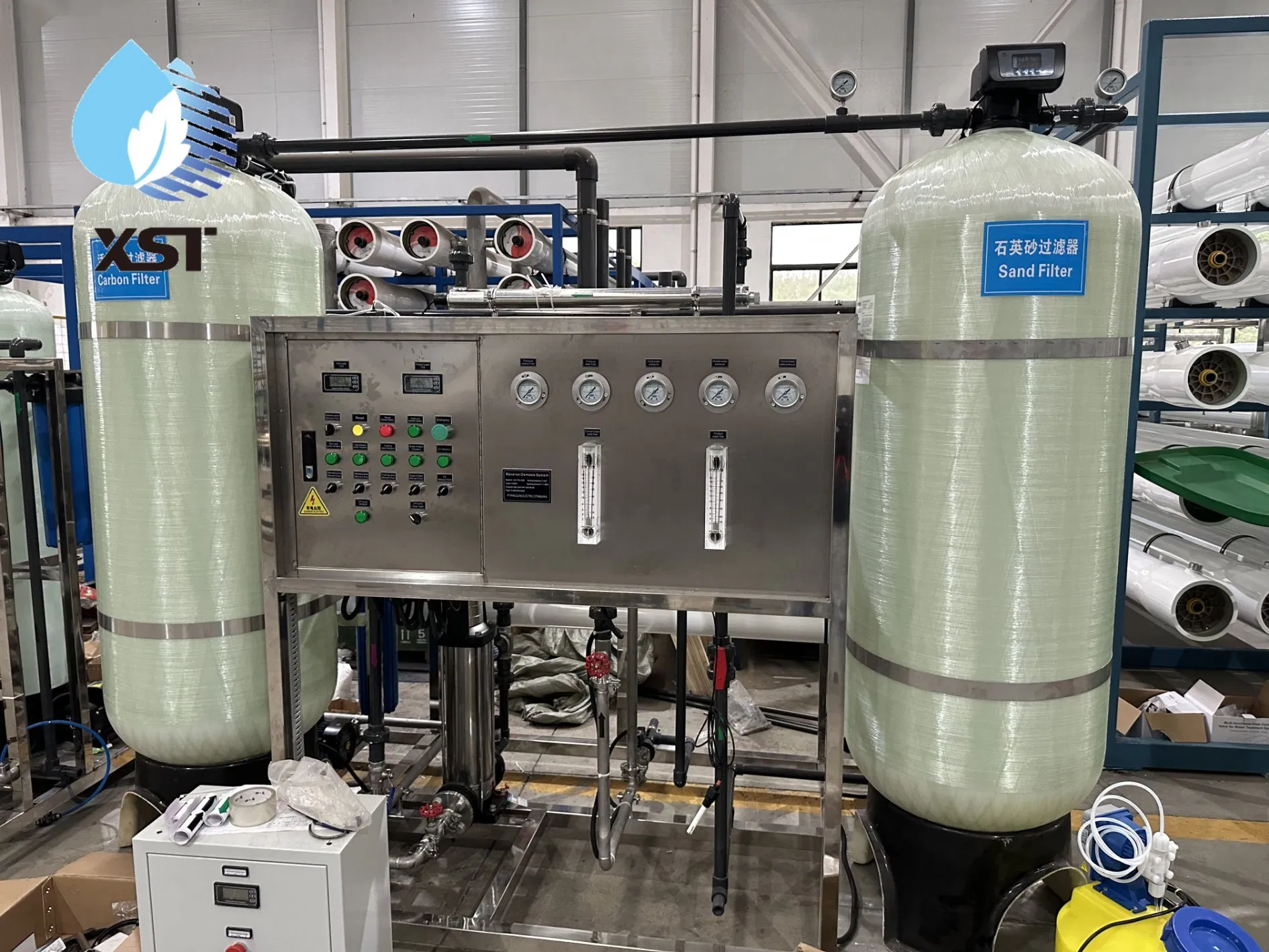 RO Systems RO Membrane Pure Water Treatment Filtration Purification Reverse Osmosis System