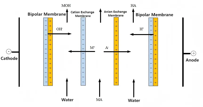 Bipolar Membrane Electrodialysis