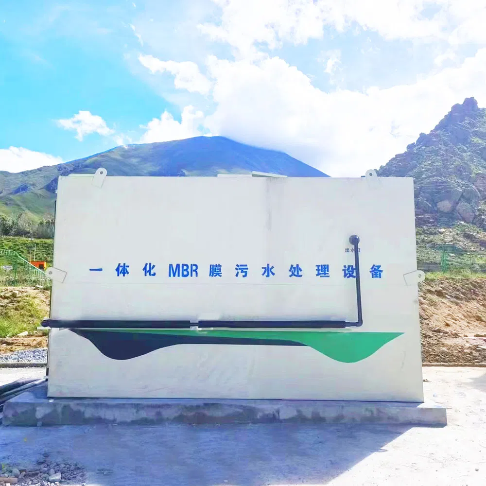 Compact AO Biological Treatment Plant Containerized Mbr Integrated Wastewater Treatment System