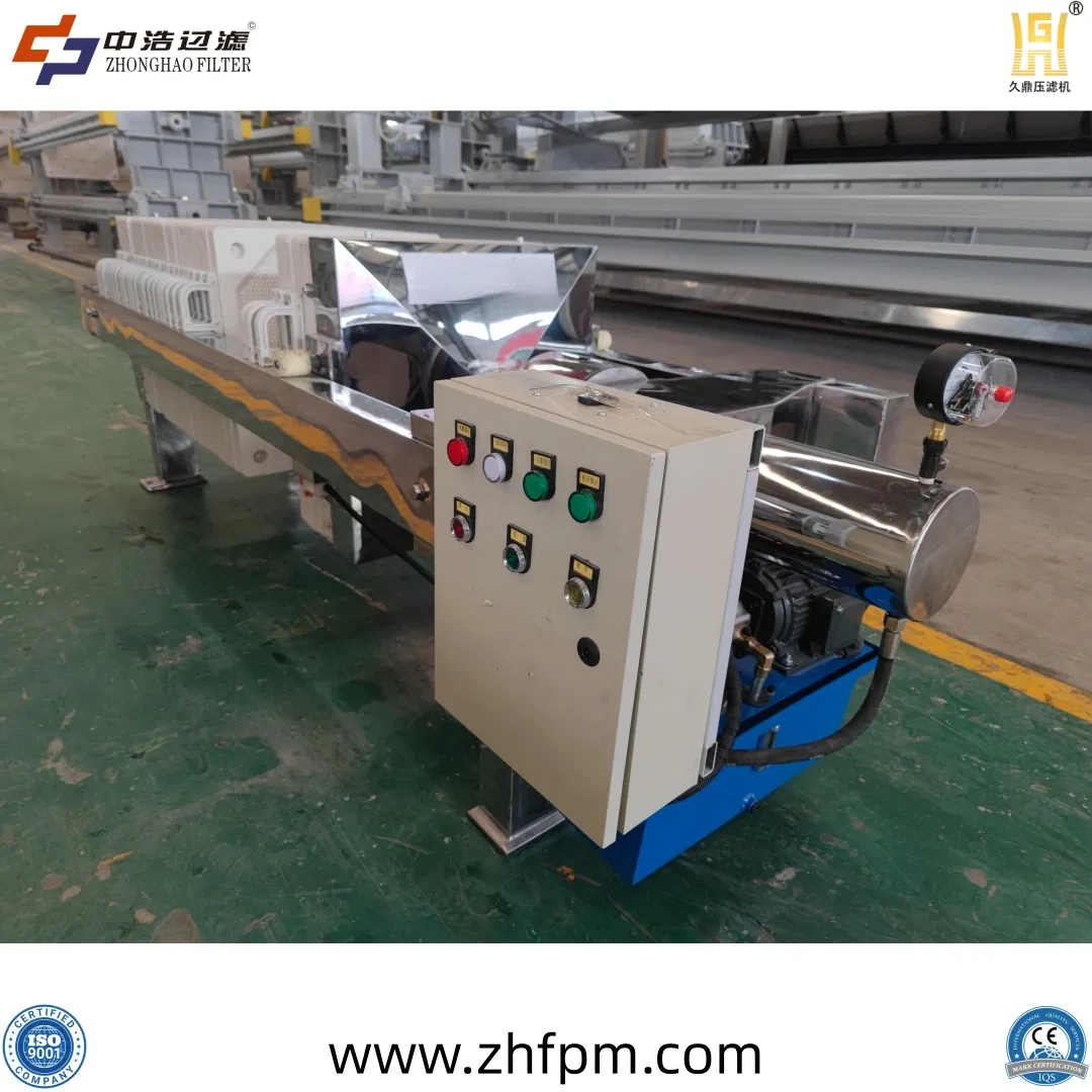 Automatic Filter Press Cloth Washing System with PLC Control for Sludge Dewatering