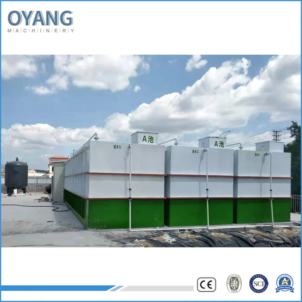 Integrated/Compact Sewage/Wastewater Treatment System with Aao/Mbbr/Mbr/Membrane/UV Disinfection for Municipal/Domestic/Industrial/Hospital Effluent Plant