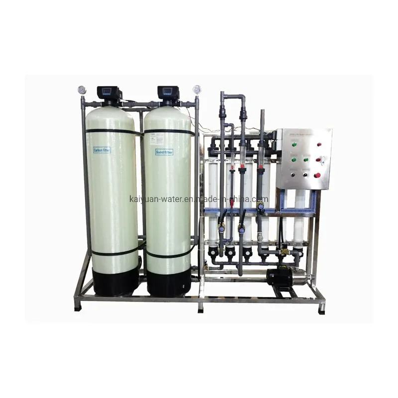 3tph UF Water Purifier Machinery Treatment System Ultra Filtration Membrane Filter Machine Mineral Production Line