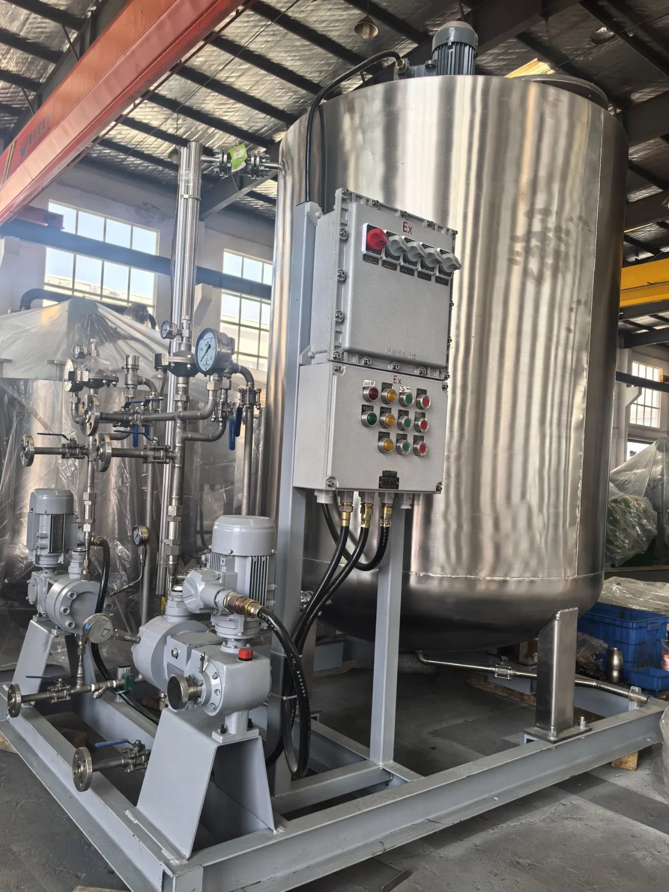 Customized Automatic Dosing Device Industrial Polymer Dosing Skid System
