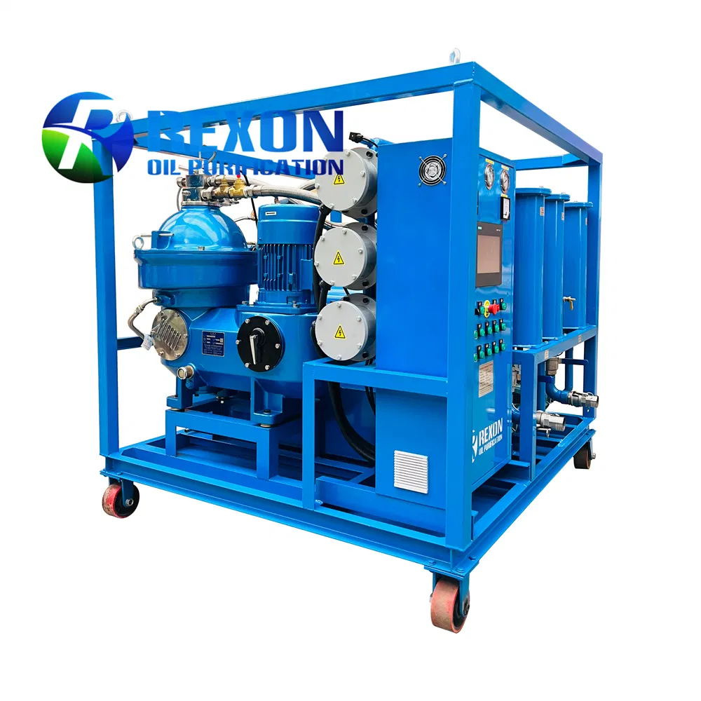 Rexon Centrifuge Separator, Industrial Oil Filter, Sludge Removal System for Cutting Oil Purification, 9000lph